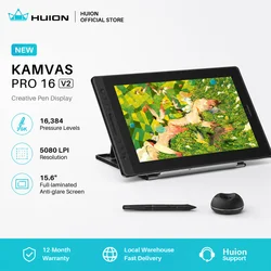 2026 Newest Model HUION Kamvas Pro 16 V2 15.6