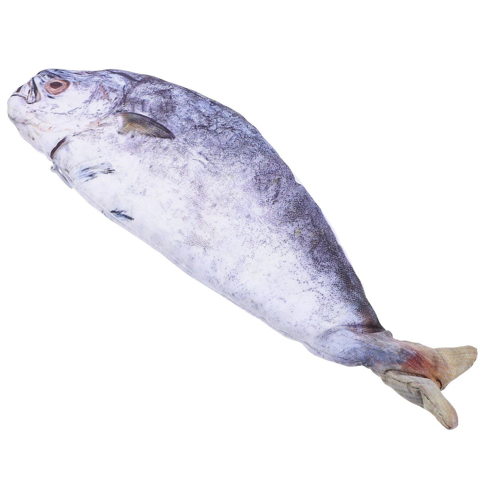 

Fish Pen Bag Simulated Novelty Pencil Case Roomy Interior Lifelike Multi Functional Durable Travel Makeup Cartoon Zipper