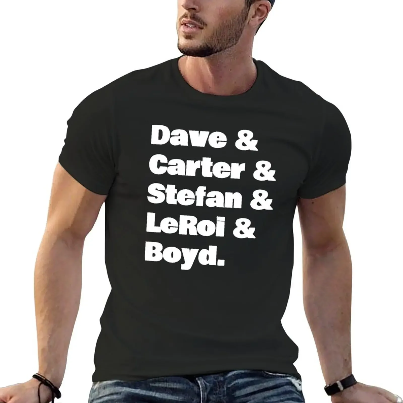 

Dave Matthews Band DMB Gift - Dave Carter Stefan LeRoi Boyd T-Shirt customs design your own customs black t shirts for men