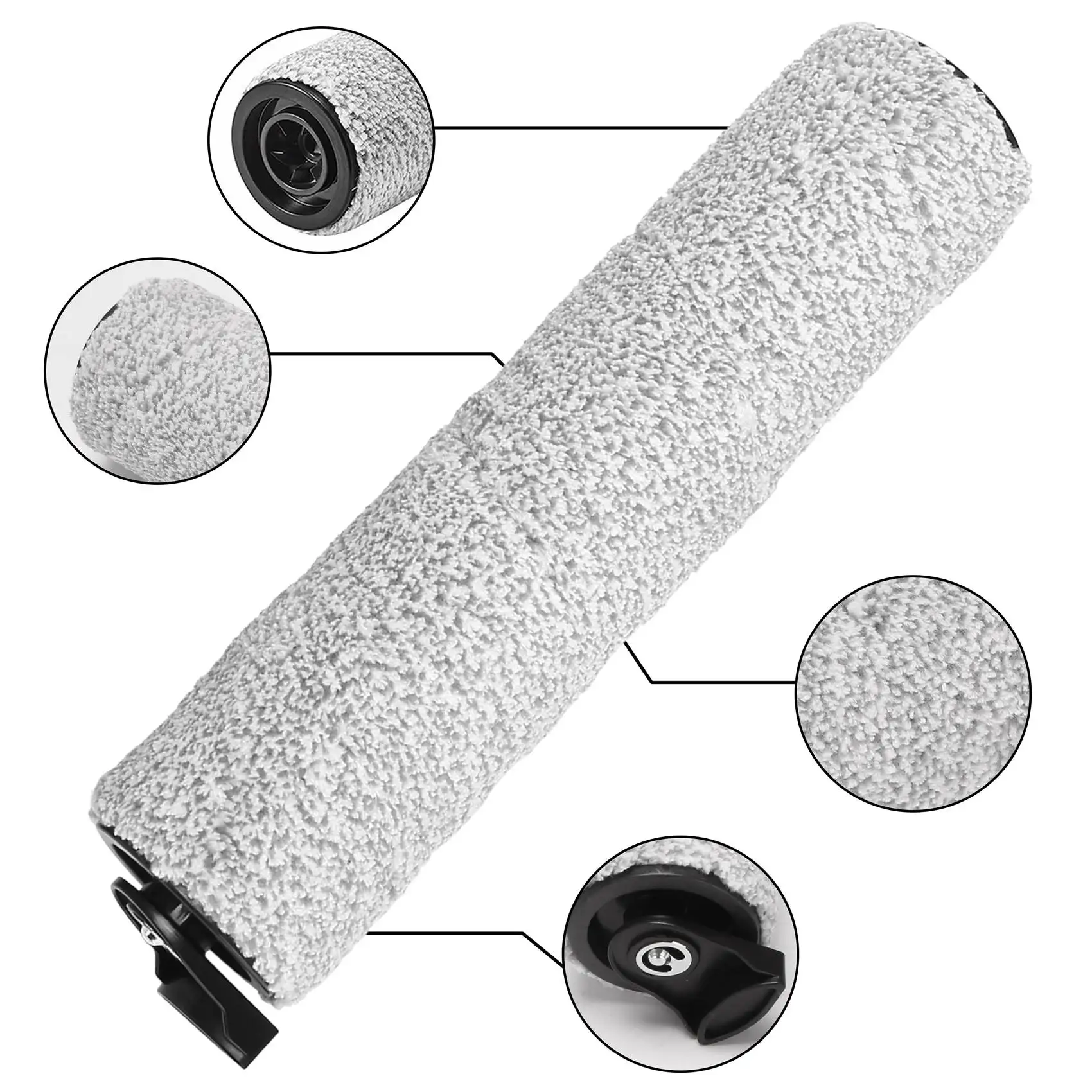 Nuevos filtros cepillos de rodillo piezas de limpiador al vacío para Tineco Floor ONE S3 y IFloor 3 elementos de accesorios de cepillos de rodillo