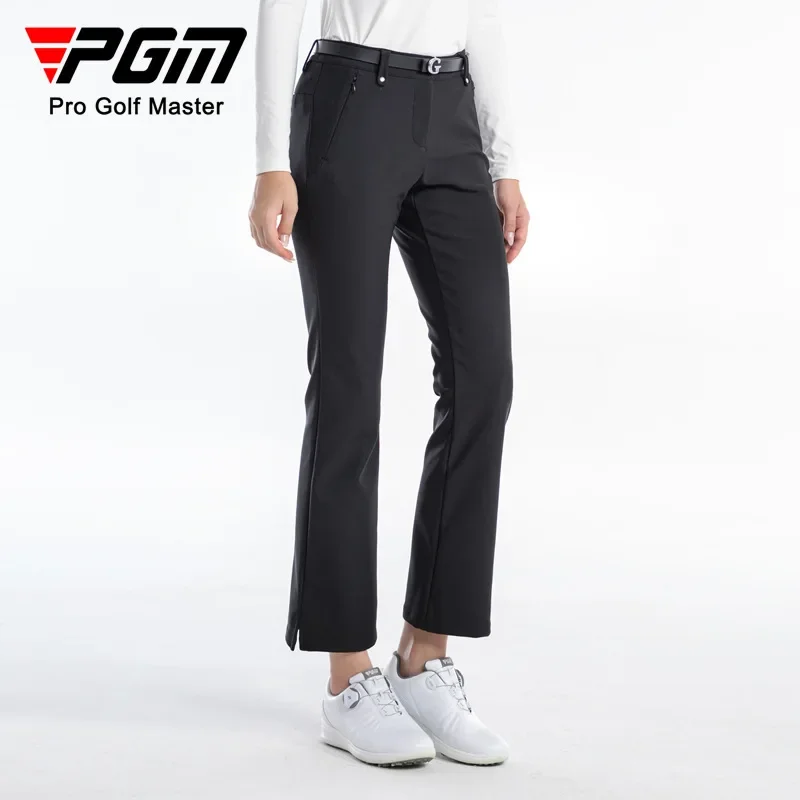 PGM Women's Golf Pants with Split Legs Wear for Women KUZ168