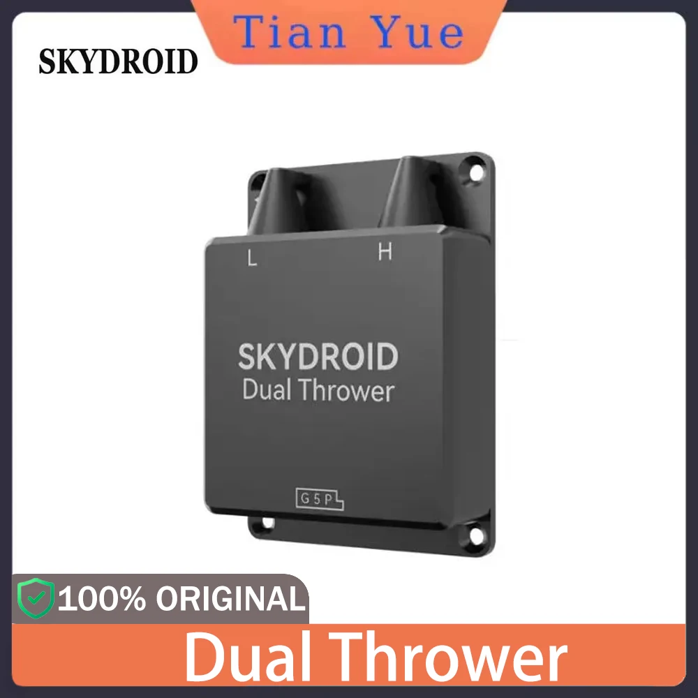 

Легкая система полезной нагрузки Skydroid с двойным метанием 2 кг, легко подвешивается для RC FPV дрона с фиксированным крылом и мультироторным БПЛА