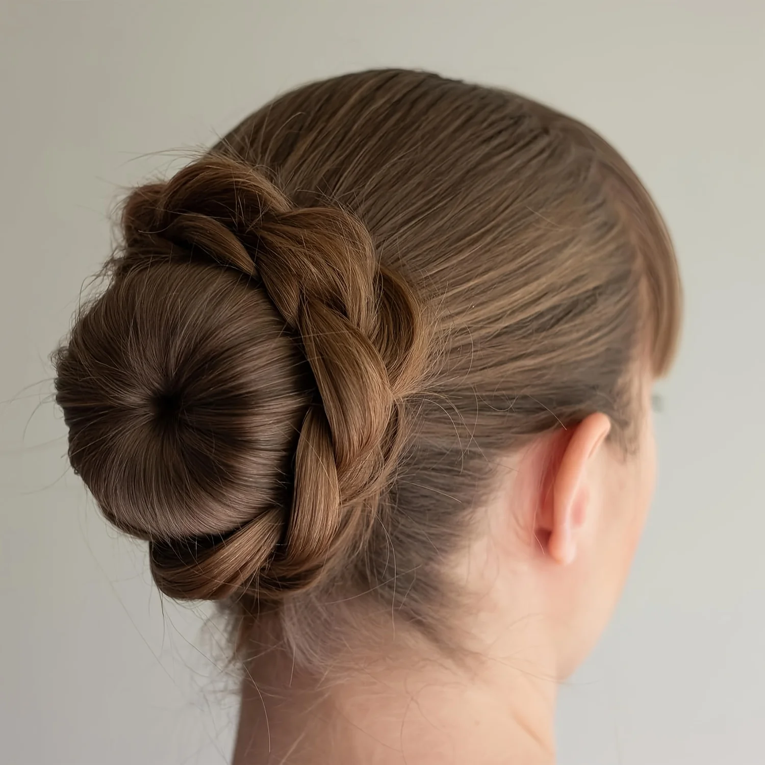 Bigodino per panini da 2 pezzi - Anello per capelli in spugna antiscivolo per accessori per acconciature lunghi, lisci, ondulati e sottili