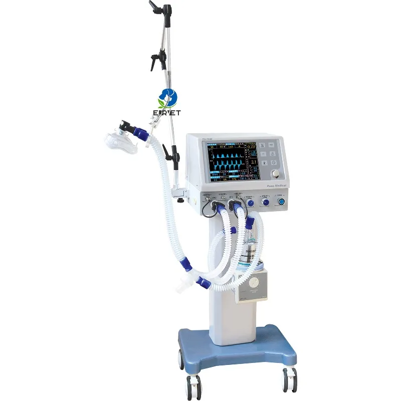 2026 Medical Veterinary Equipments Amoul T6 Ventilators for Icu Luxury Veterinary Ventilators Machine for Animal Hospital Use