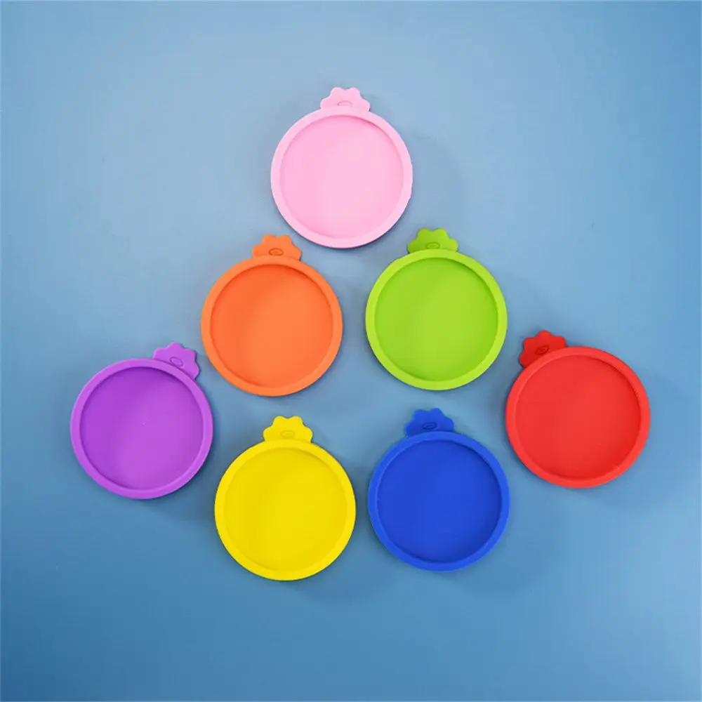 Reusable Food Storage Pet Can Covers Silicone Can Lid Keep Fresh Cans Cap Sealing Cover Kitchen Organization 2022 New Arrivals