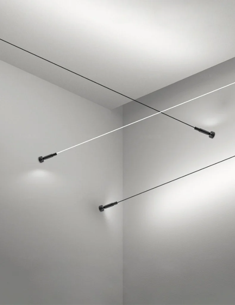 Minimalist LED Strips Lamp Skyline Corridor Ceiling Light Living Room Wall Lamp Long Line Decor Bedroom Nordic Home Lighting
