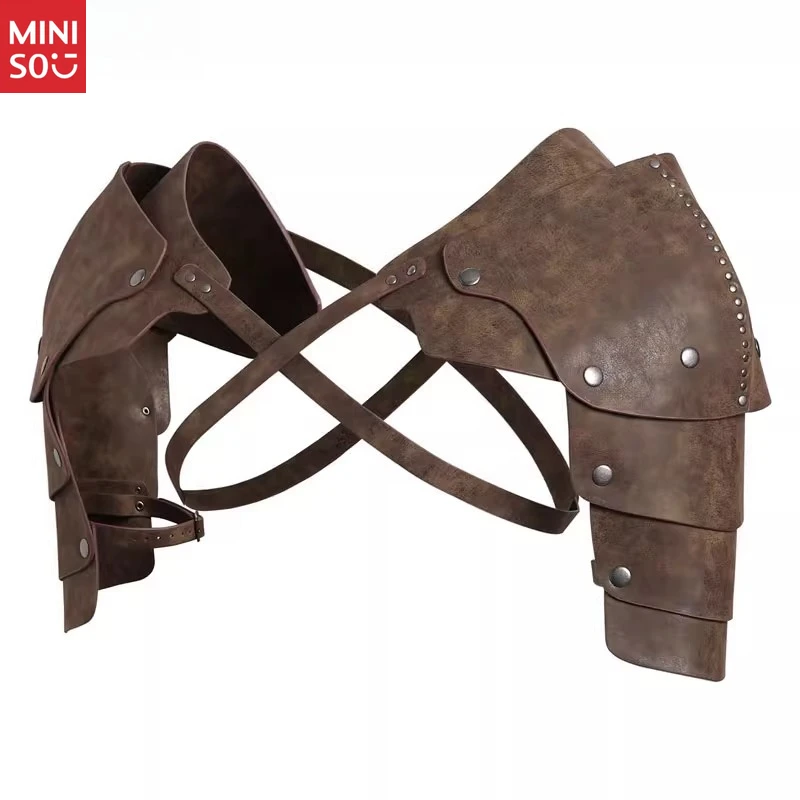 

Средневековая мужская самурайская доспехи, плечевой ремень для косплея для рыцаря