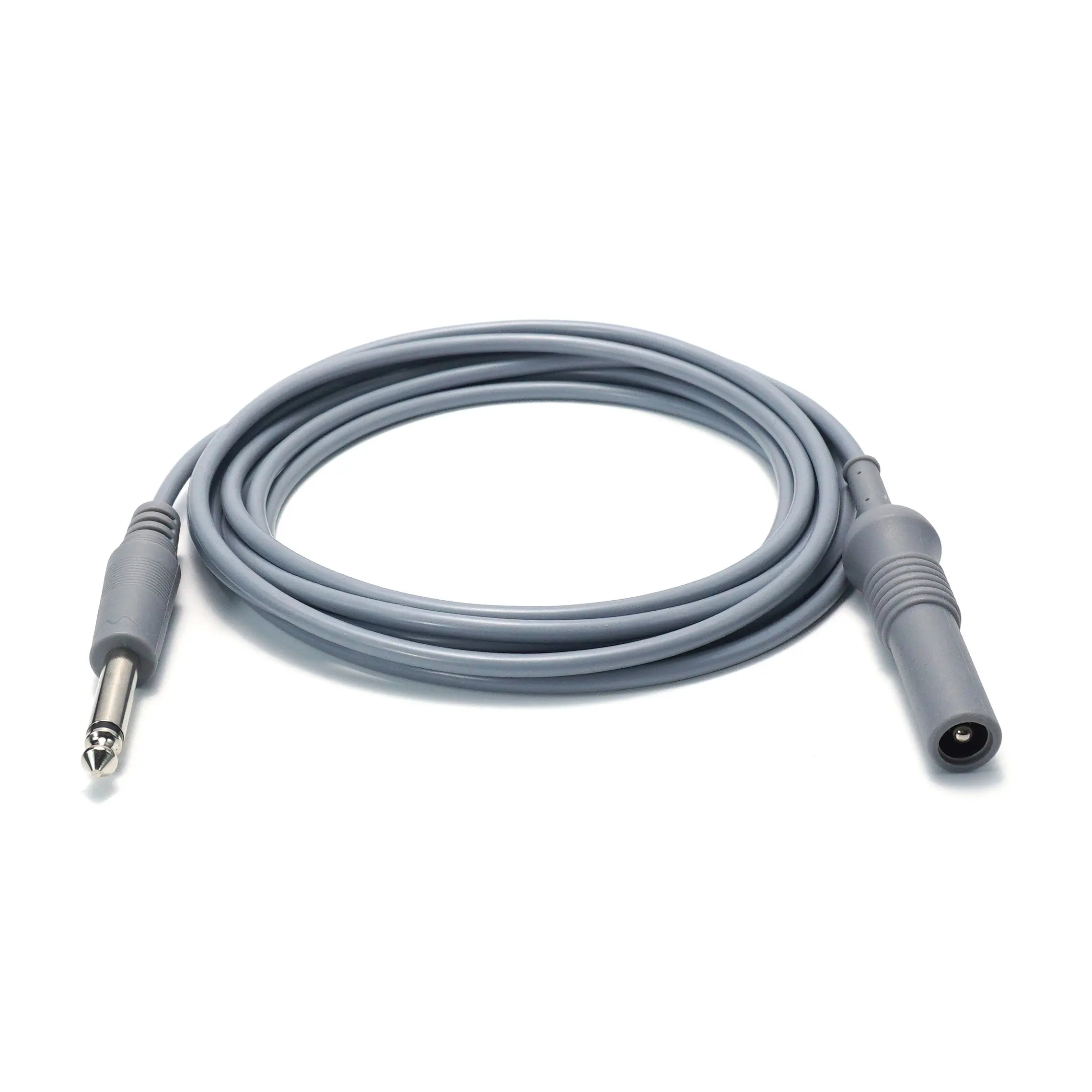 Handle Style Reusable Unipolar Endoscope Cable, Medical Silicone Material