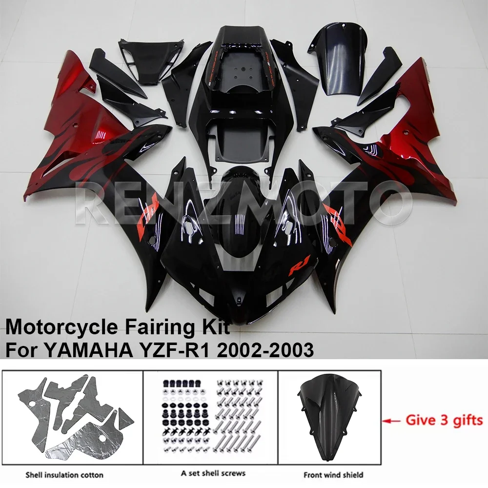 

For YAMAHA YZF R1 2002-2003 Fairing R/Z 3R122 Motorcycle YZF-R1 Set Body Kit decoration Plastic Guard Plate Accessories Shell