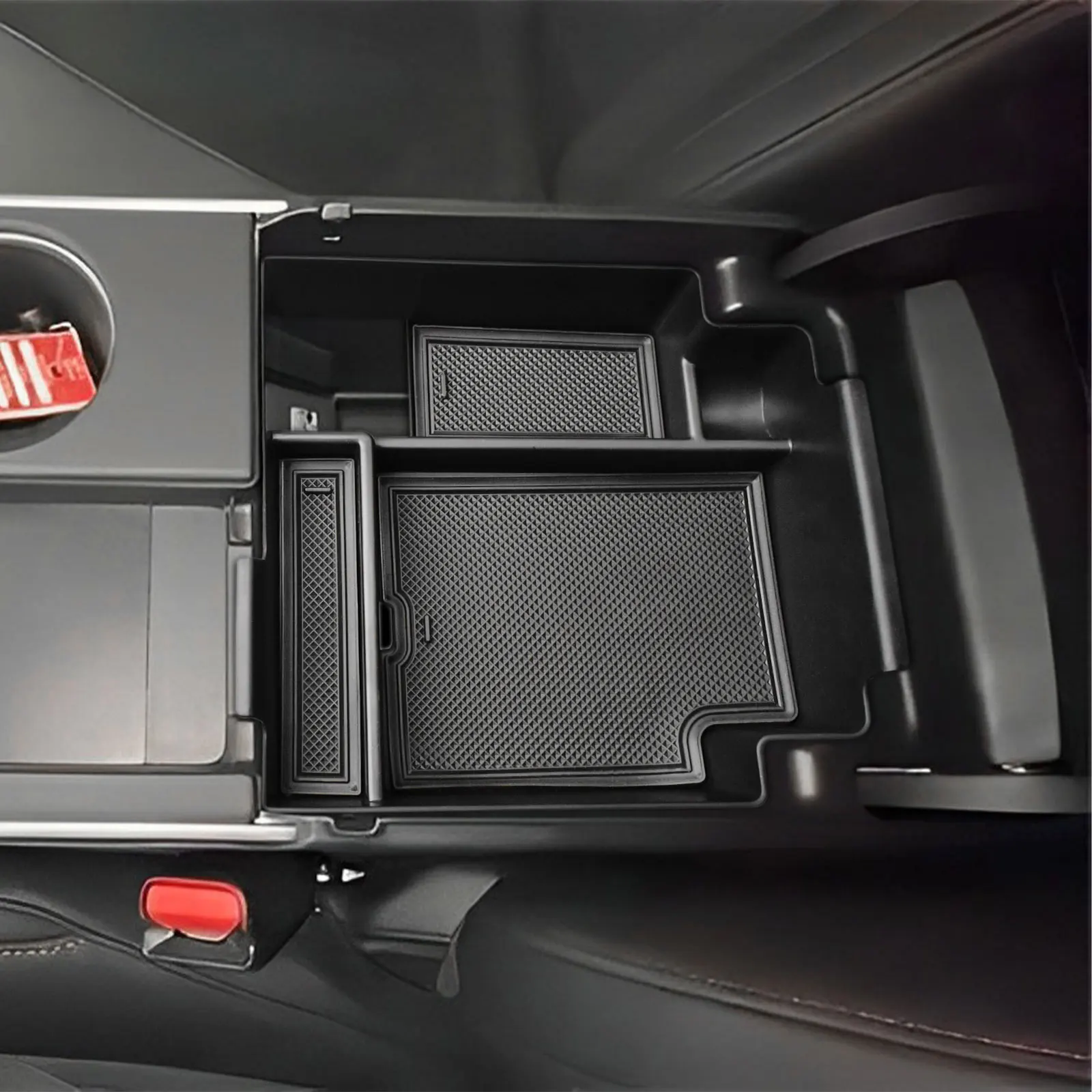 For 2025 2024 2023 2022 2021 Acura TLX Center Console Organizer Tray Accessories Armrest Storage Box Interior Console Organizer