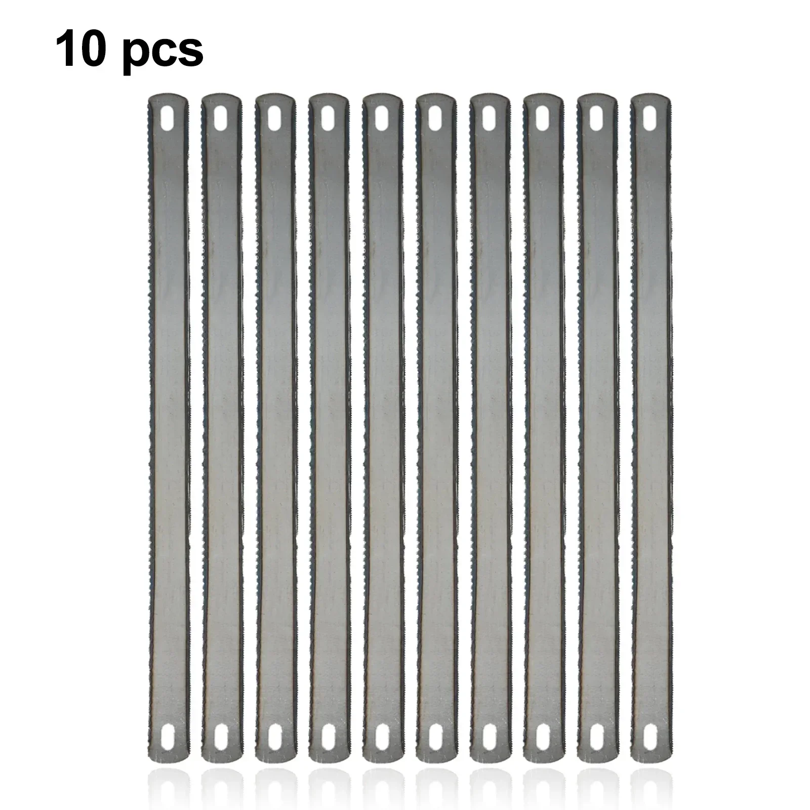10PCS Blade Steel Saw Double Sided Hacksaw  Blade Reciprocating Saw Woodworking Metal Saw Blade Set Professional Scratcher