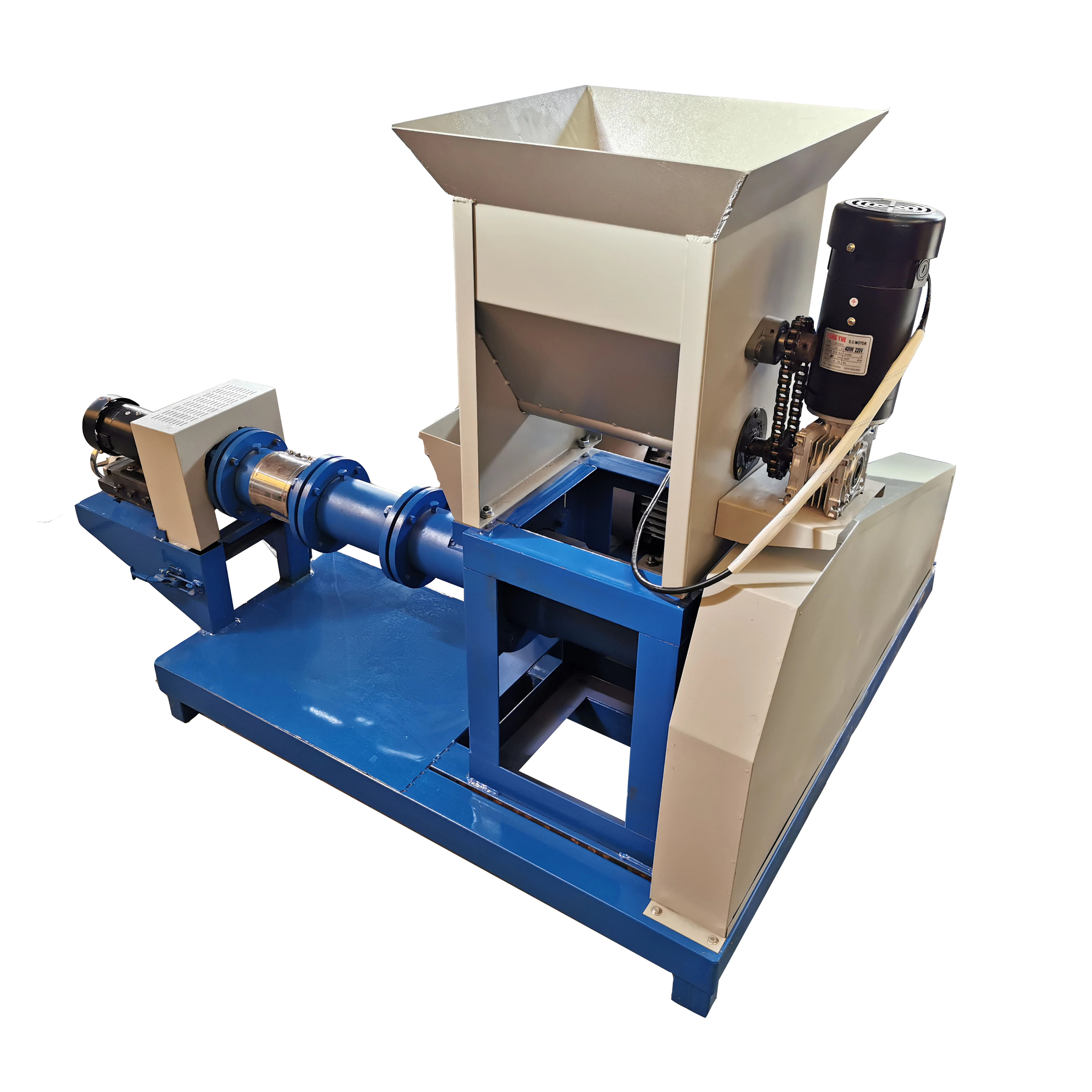 Fish Feed Small Diesel Engine Floating Tilapia Fish Feed Extruder Animal Rabbit Dog Feed Food Mill Pellet Making Machine
