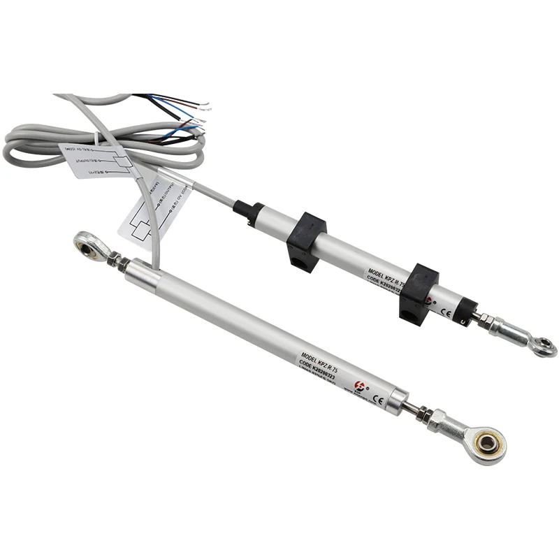 Manufacturer Selling KPZ 100mm Stroke Linear Potentiometer Position Sensor with Rod end Joints