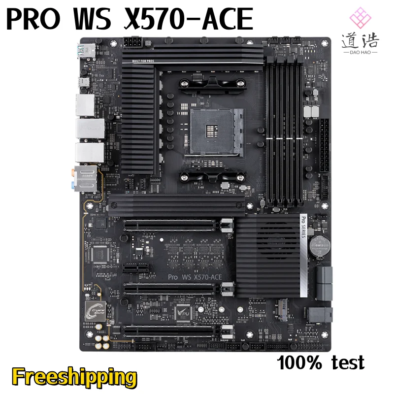

Материнская плата для PRO WS, 128 ГБ, HDMI, M.2, разъем AM4, DDR4, ATX, X570, материнская плата 100%, протестирована, полностью работает