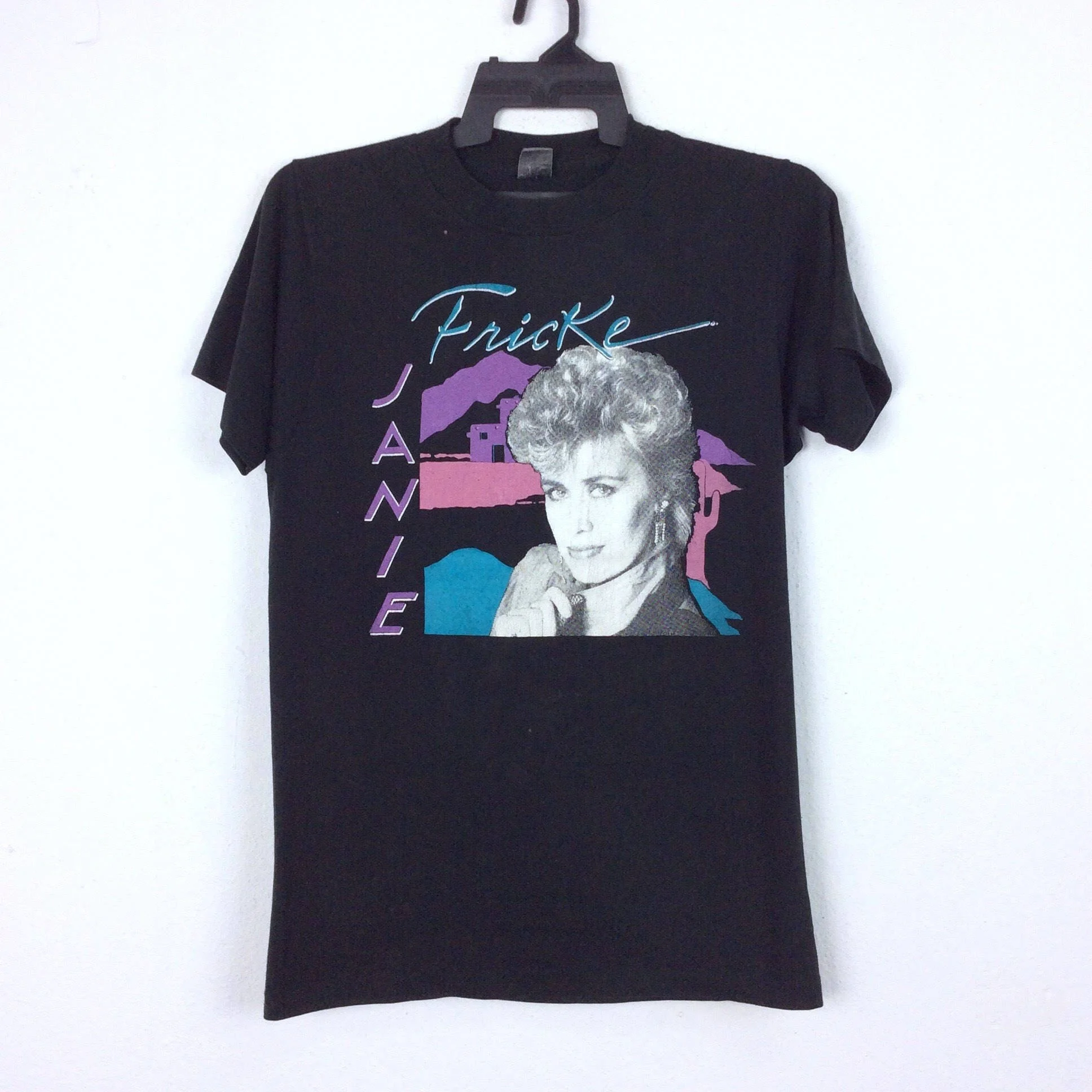 Rare Vintage 90S 80S Fricke Janie T Shirt Singer Country Song Music Lover Legend Soul