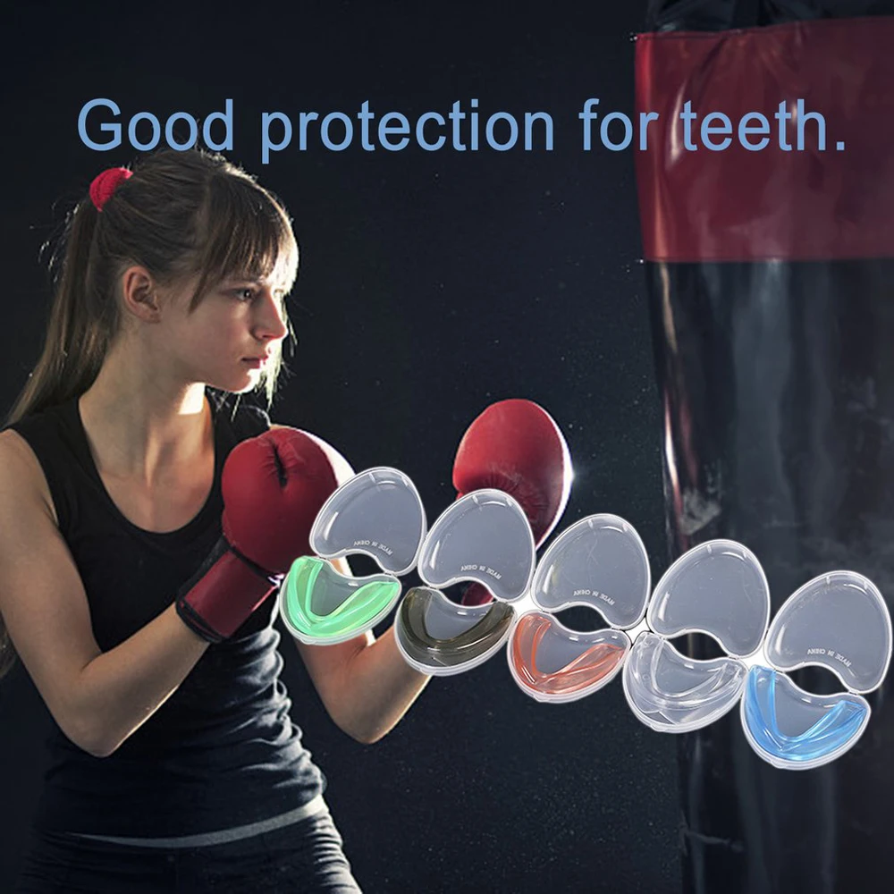 

Karate Rugby Tooth Protector Football Mouth Trays EVA Teeth Protect Boxing Mouthguard Brace Tooth Brace Protection Mouth Guard