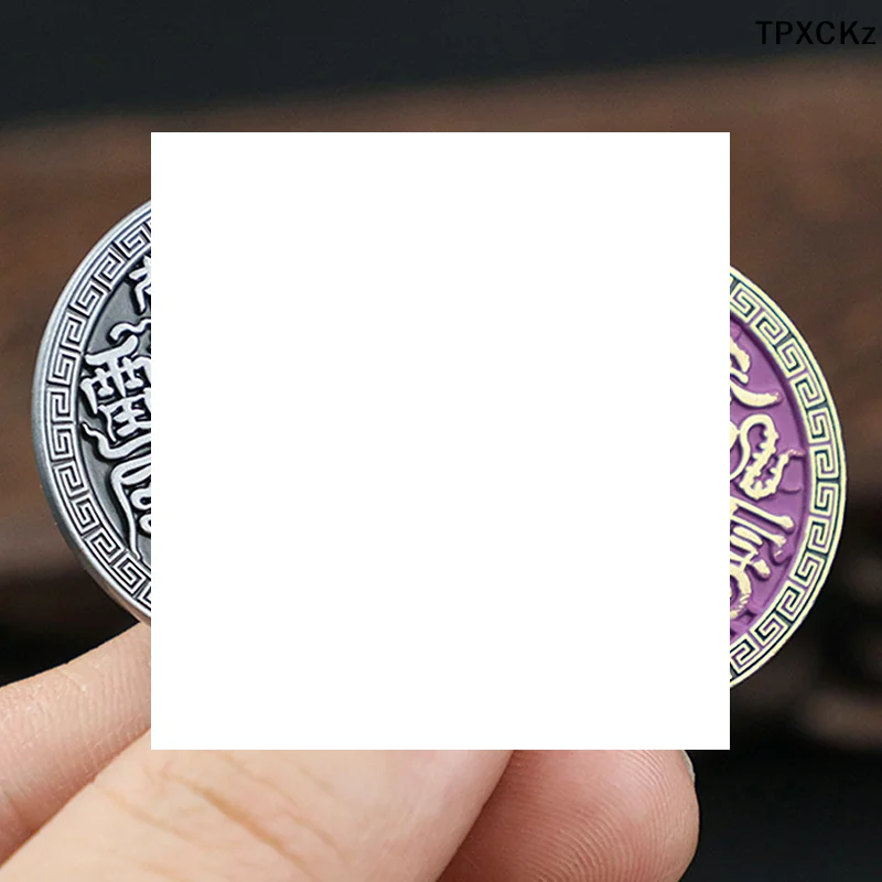 Модель древней китайской монеты, традиционный амулет Фэн-шуй, монета-оберег для богатства, подвеска-талисман на удачу Лэйзу