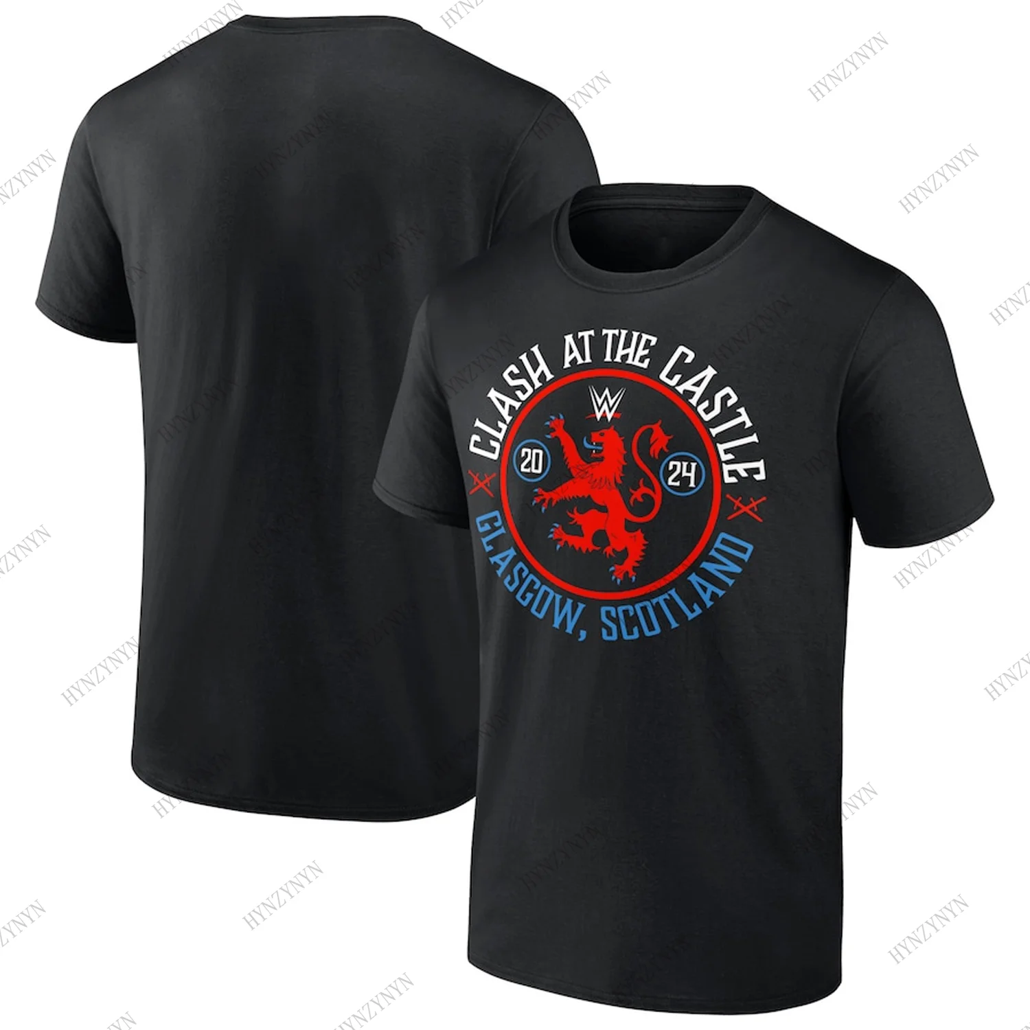 2024 Sommer amerikanische Neuankömmlinge Fanatiker treffen auf dem Schloss Day-Wear T-Shirt Fathion