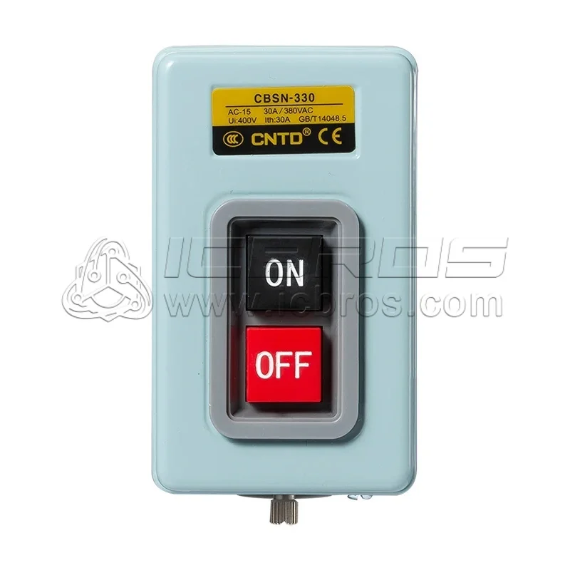 BS216B 230B 211B Power Control Three-phase Motor Start Button Pressure Buckle Switch 220V 380V CBSN-330 CBSN-310 CBSN-315