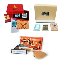 All English SECRET HITLER Board Games Party Games For 2-8 People Intelligent Card Games