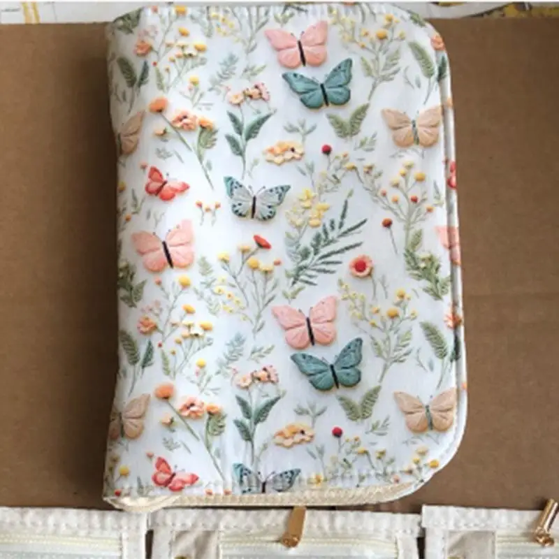 Transparentes Schmuckaufbewahrungsbuch mit Reißverschluss, Klarsichttaschen, Schmuckverpackungsbox, Luxus-Aufbewahrungstasche für Zuhause und Reisen – Detail 13