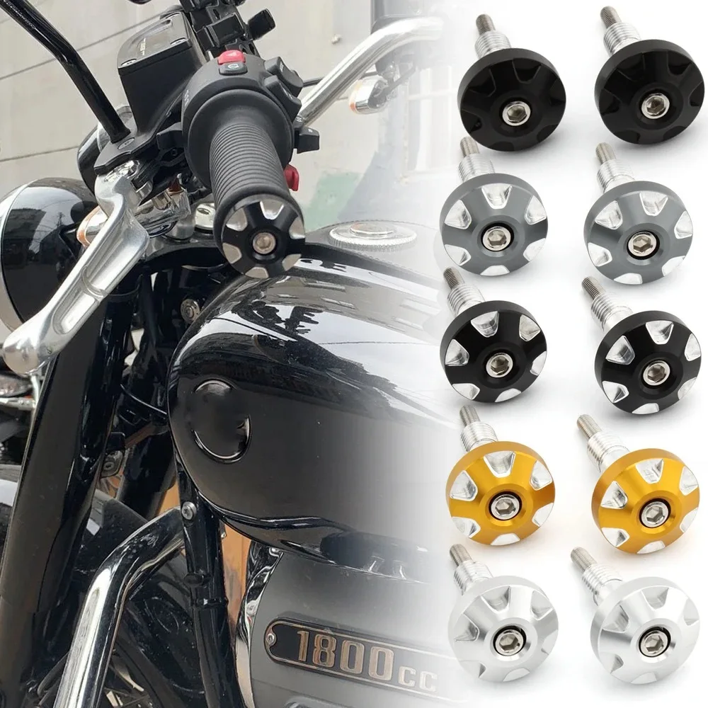 Motorcycle Handlebar End Plug Handle Bar Grips Slider Cap Cover For R18 Classic R9T Pure Racer Scrambler Urban G/S All Years
