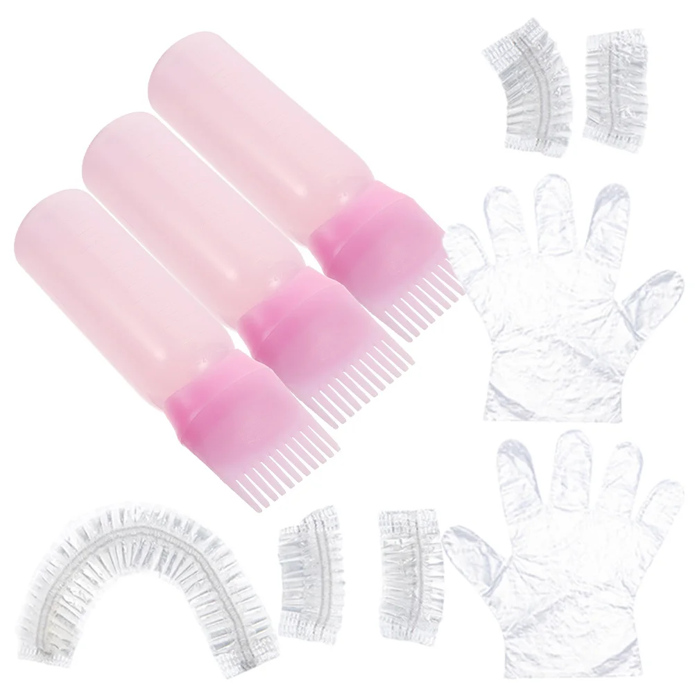 1Set Hair Coloring Kit Professional Hair Dyeing Set Flexible Oil Applicator Smooth Application for Home and Salon - Image 3