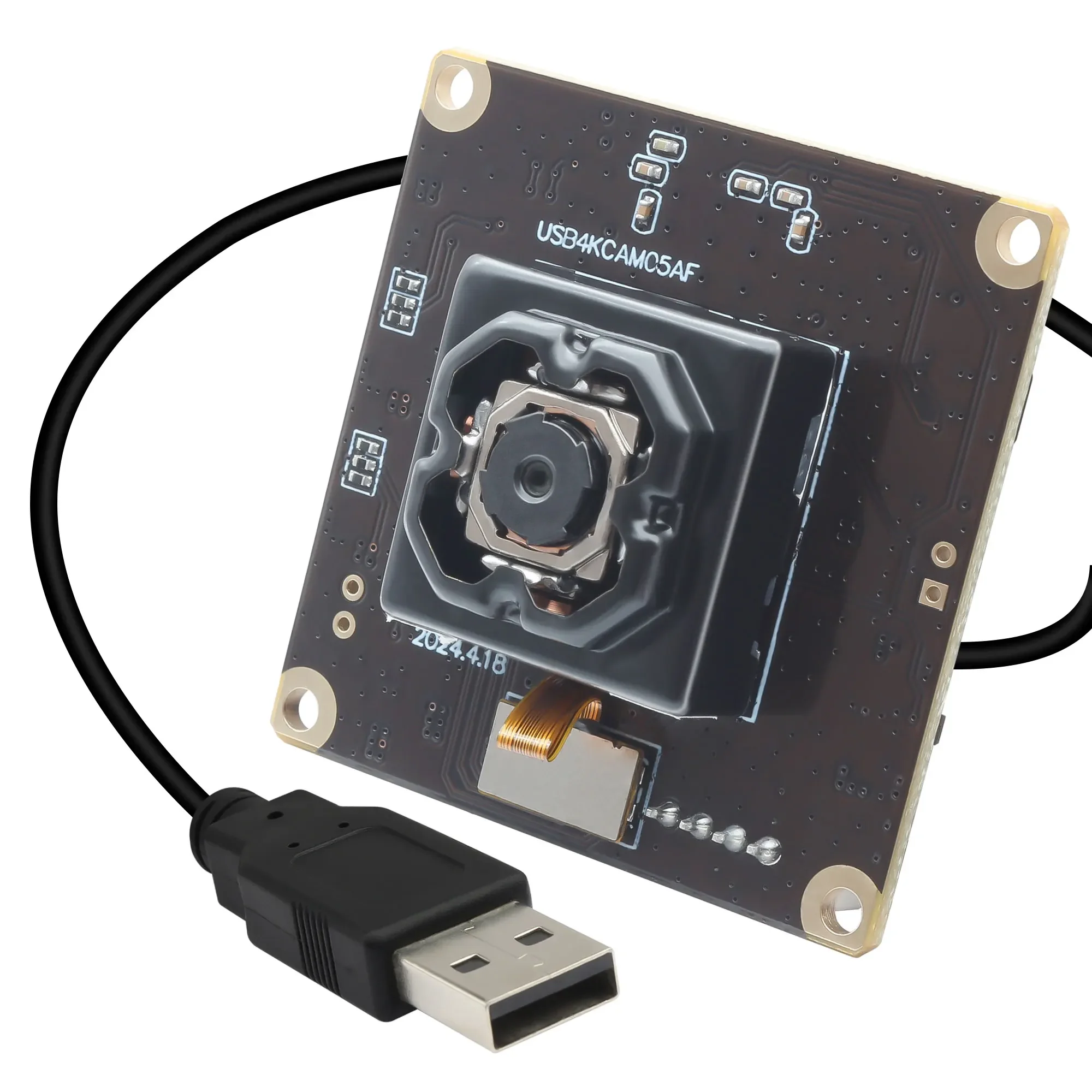 2026 ELP 11MP Anti-Shake USB Security Camera Module Autofocus 4K 30FPS OIS Mini Webcam For Mechanical Application HighSpeed Capt
