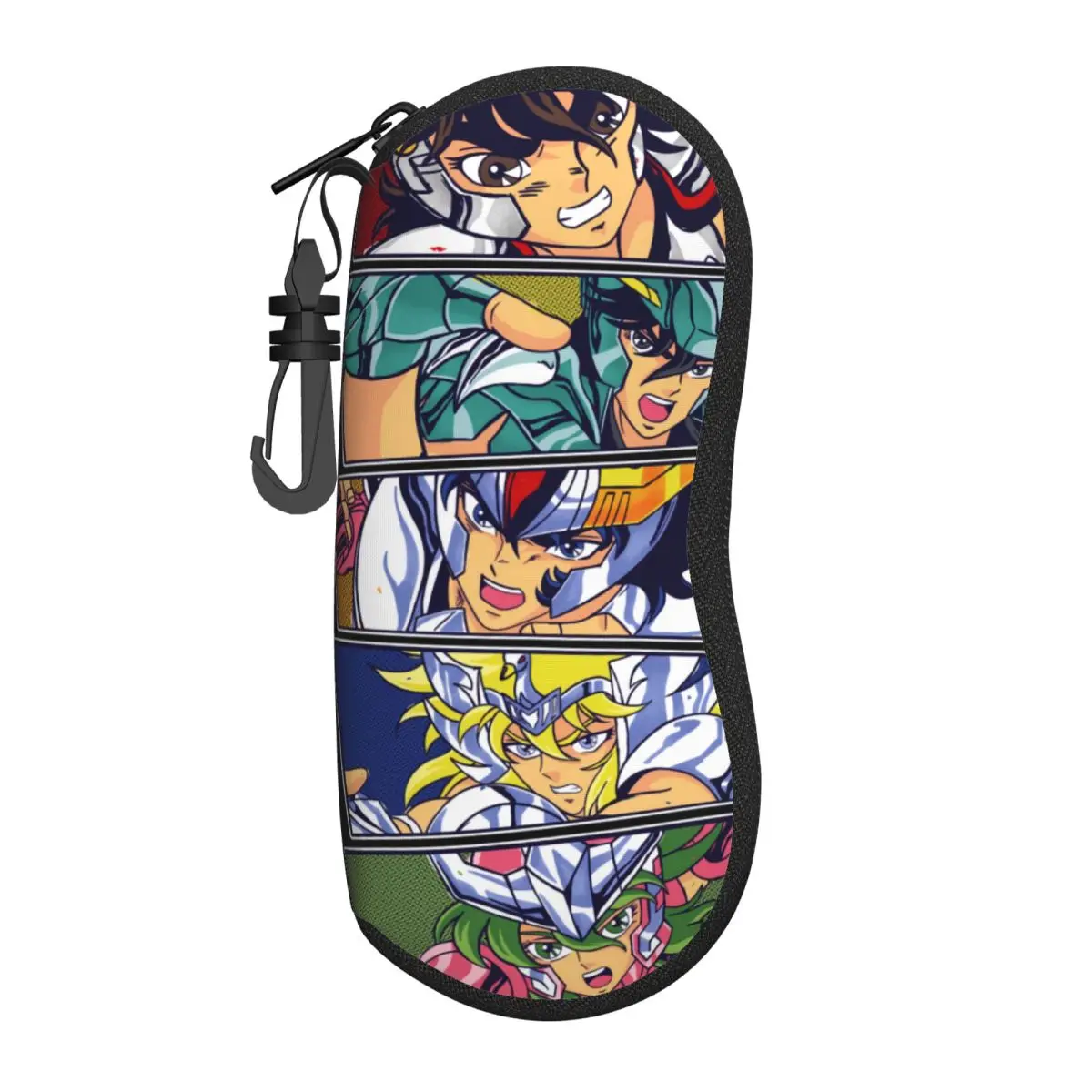 Custom Saint Seiya Shell Glasses Case Unisex Knights Of The Zodiac Cartoon Manga Eyeglasses Case Sunglasses Protector Box