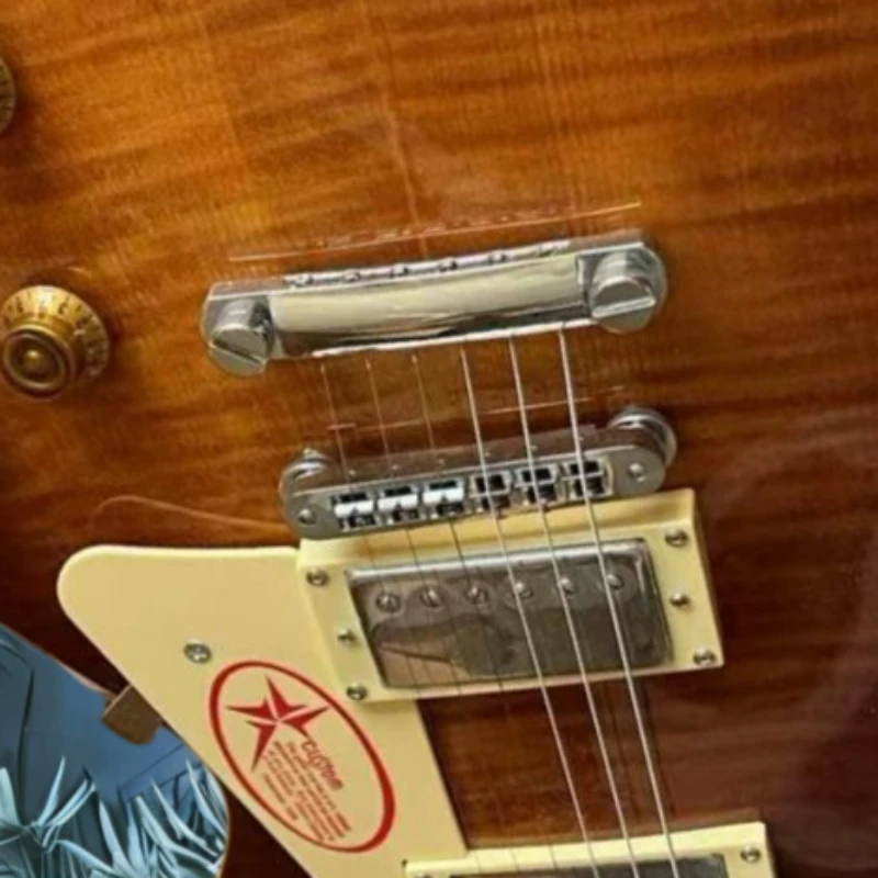Electric Guitar with Ebony Body and Fingerboard