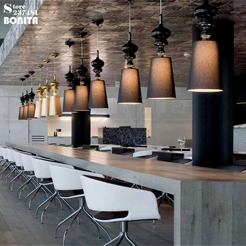 

Vintage Pendant Light with Soft Glow Effect, Textured Shade ceiling Decor Lighting, 4-Color Hanging Lamp for Dining Room Bedroom