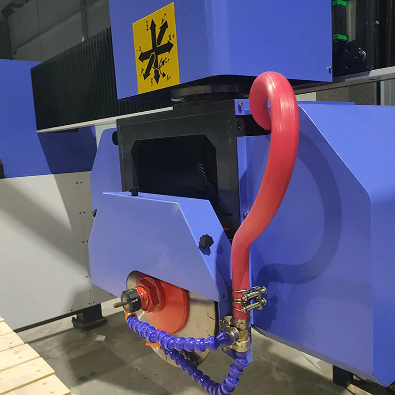 2025 heißer Automatische 5 Achsen Marmor Stein Arbeitsplatte Waschbecken Ausschnitt CNC Schneiden Fräsmaschine 11KW 220 V/380 V