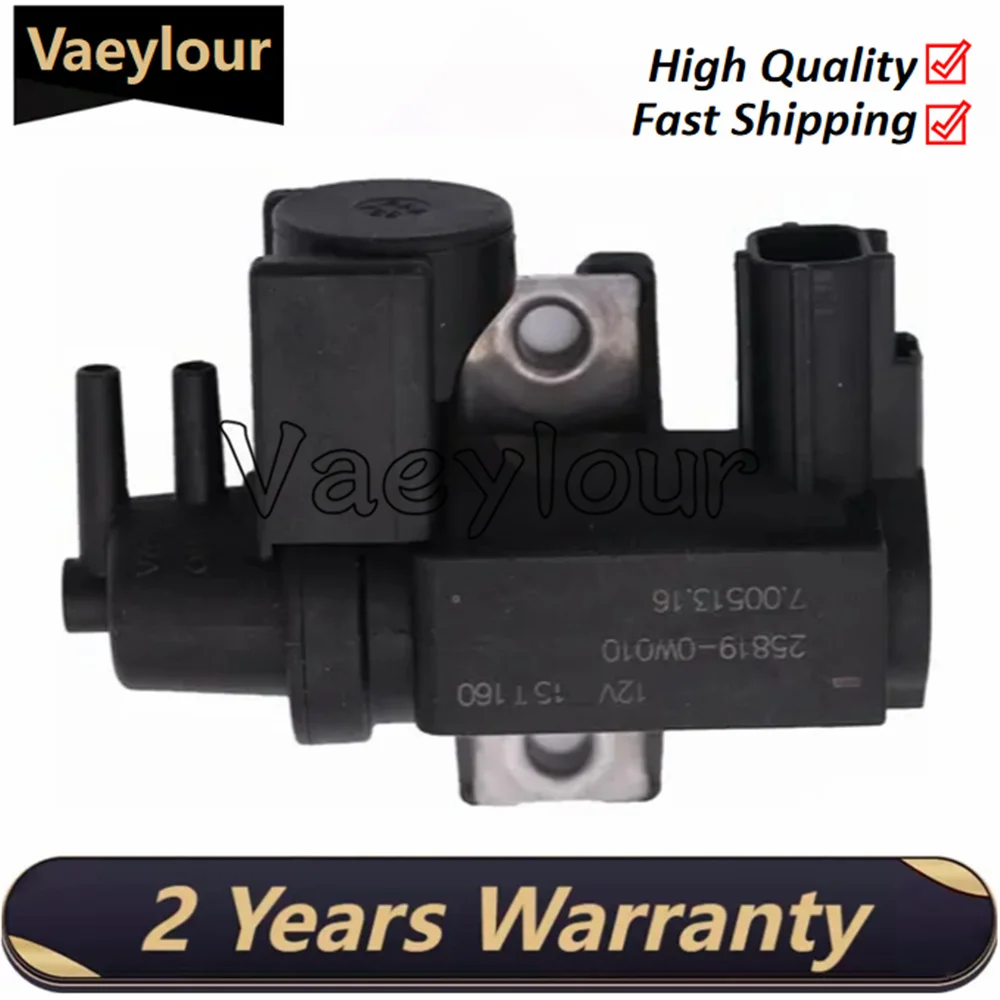 

Original Valve Assy Vacuum Regulating For Toyota RAV4 Auris Corolla For LEXUS 25819-0R012 25819-0W010 258190W012 258190R010 New