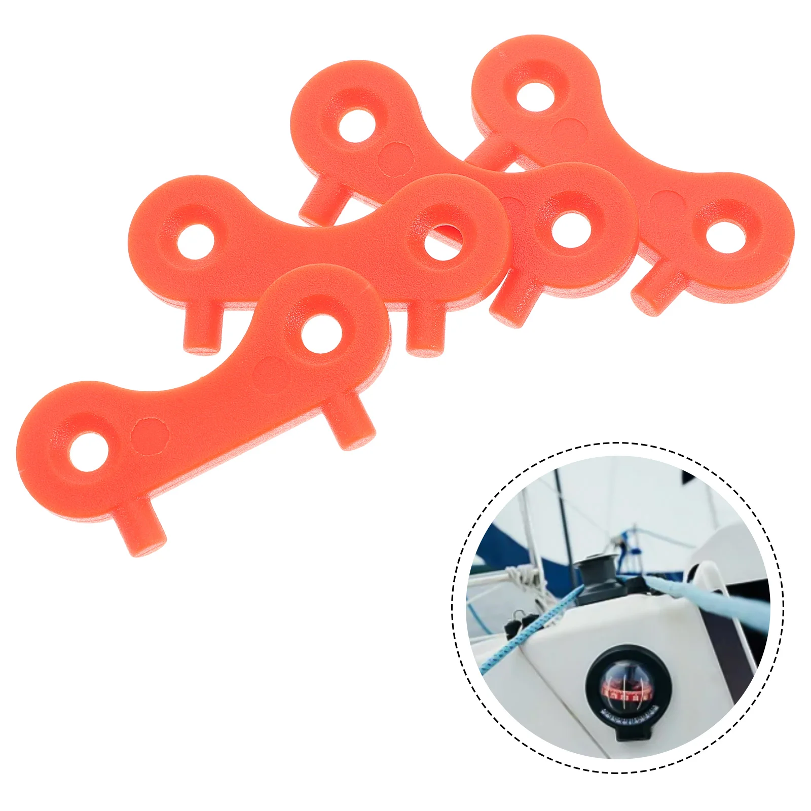 

4 Pcs Filler Board Marine Fuel Tank Cap Key Wrench 500X230X050CM Nylon Gas Waste Replacement Parts