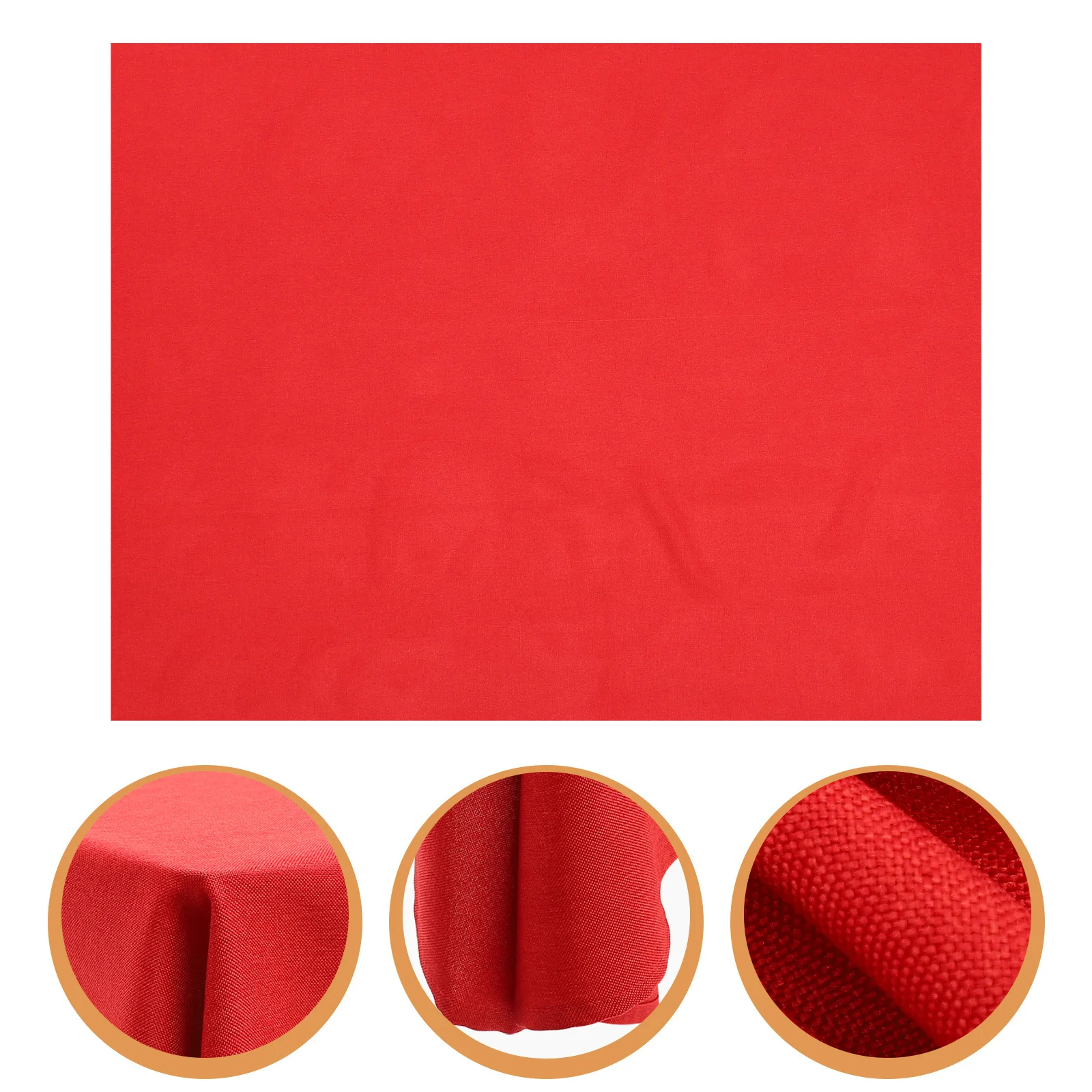 

Household Waterproof Oil-Proof Tablecloth Heat-Resistant Wear-Resistant Polyester Rectangular Table Cover Decorative Dining