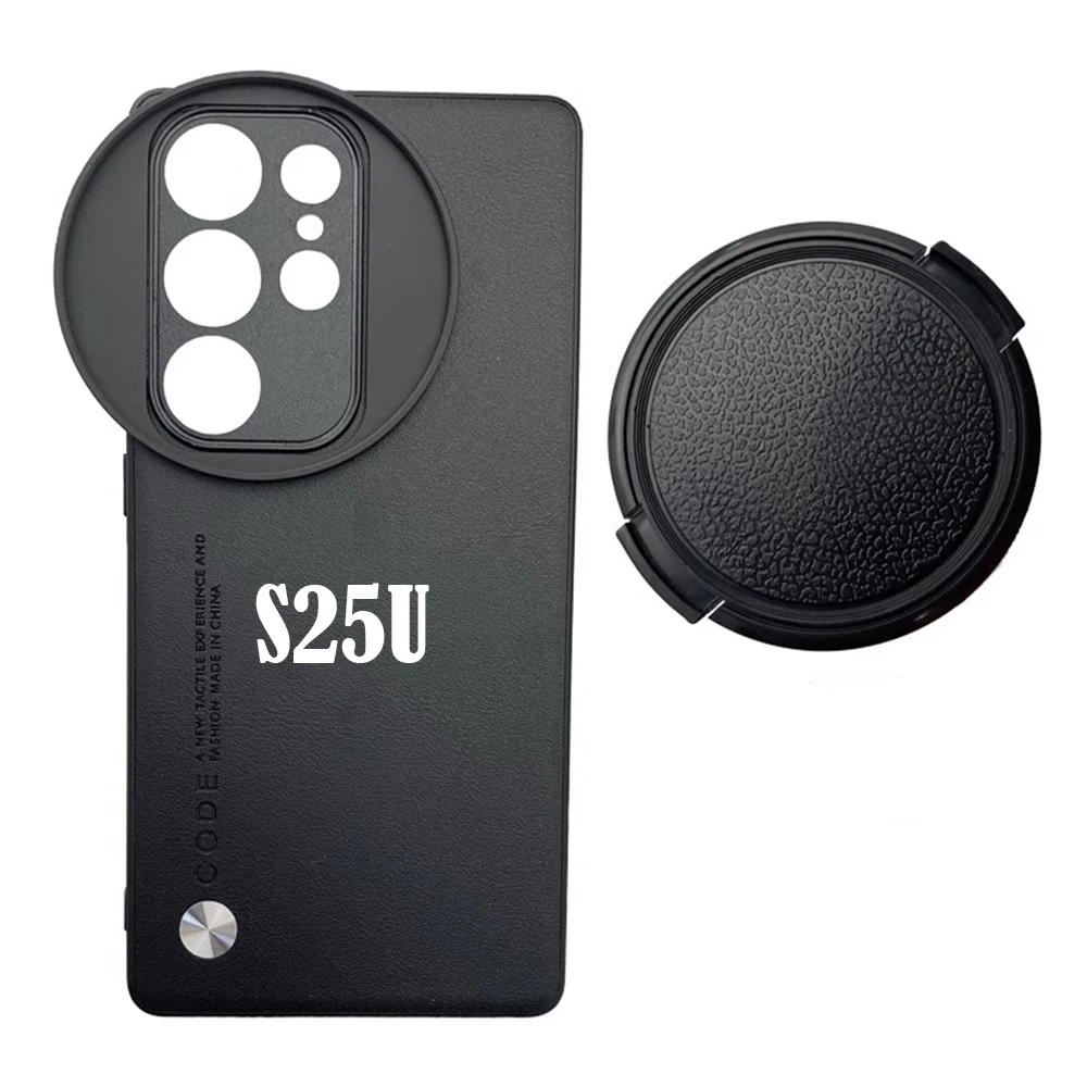 For Samsung S25 Ultra S24 S23 Ultra 67MM Thread Interface Filter Ring Adapter Phone Case For Universal ZOMEI CPL VU Star Filter