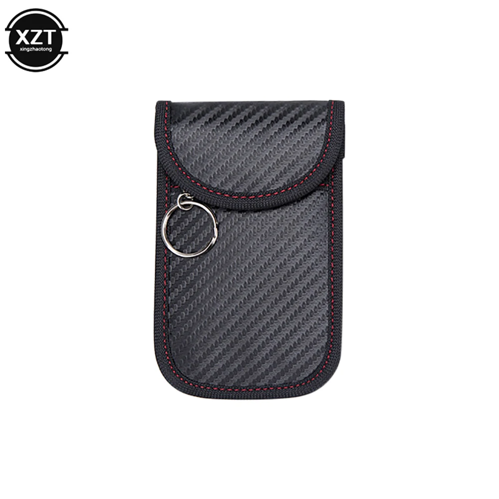 Faraday Key RFID Electromagnetic Shielding Bag Credit Card FOB Signal Blocker Case Keyless Entry Car Anti Theft Bags