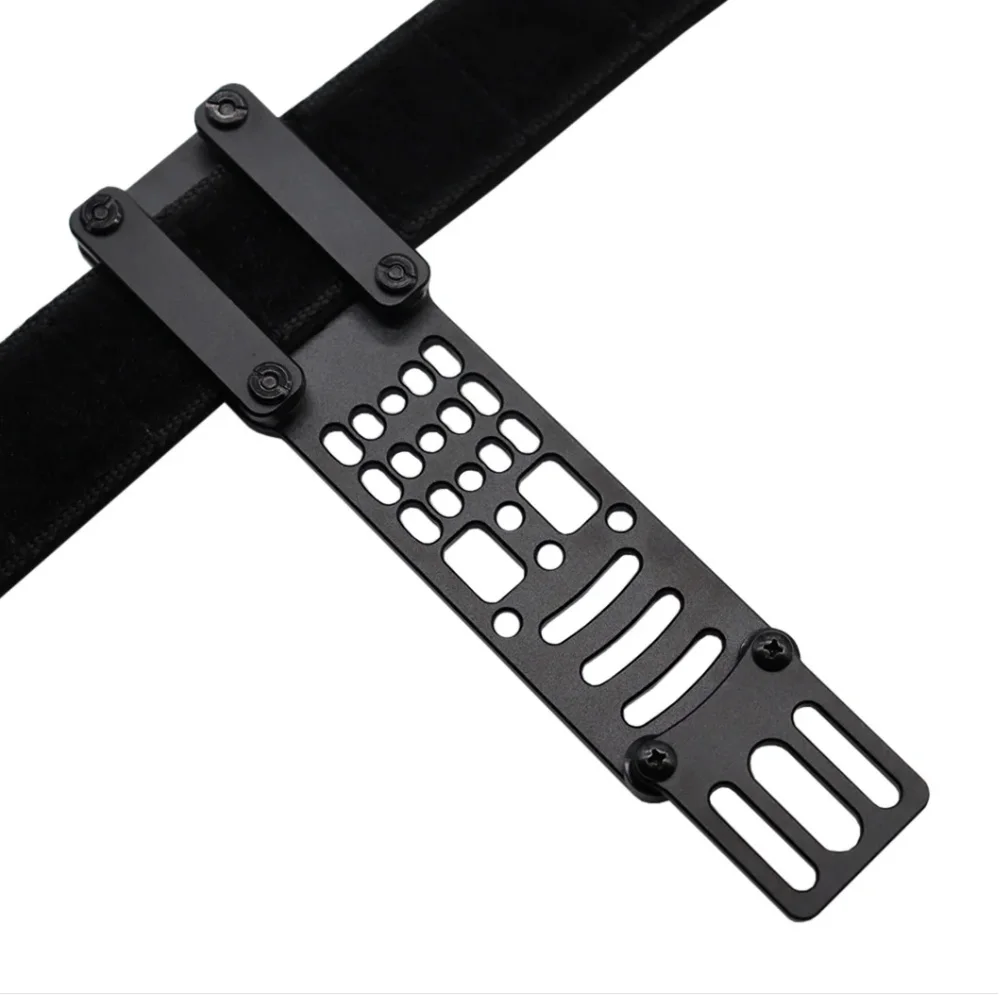 Taktischer modularer Pistolen holster adapter aus Metall mit qls Plattform holster Drop Leg Band Jagd Airsoft Quick Pull Draw – Detail 13