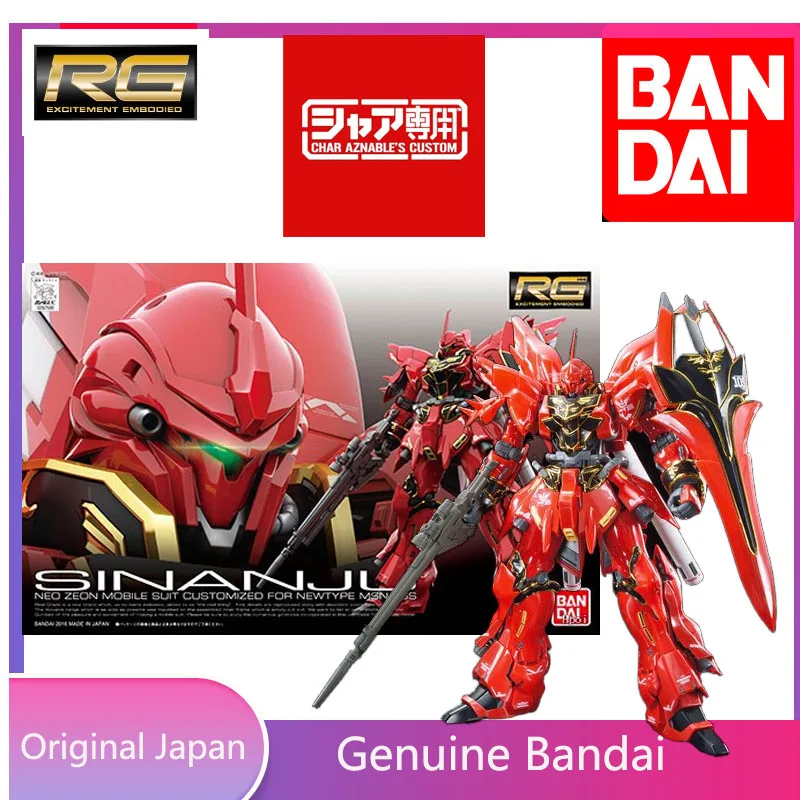 

В наличии Bandai Genuine Bandai OriginalRG NORMAL EDITION 22 MSN-06S XINANZHOU ANIME ACTION Фигурки Сборка игрушек Подарочная коллекция