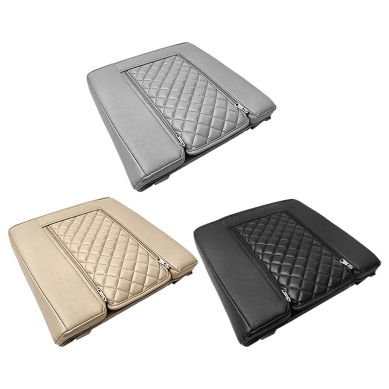 M68B Center Armrest Cover with Secure Slip-On Closure Installation