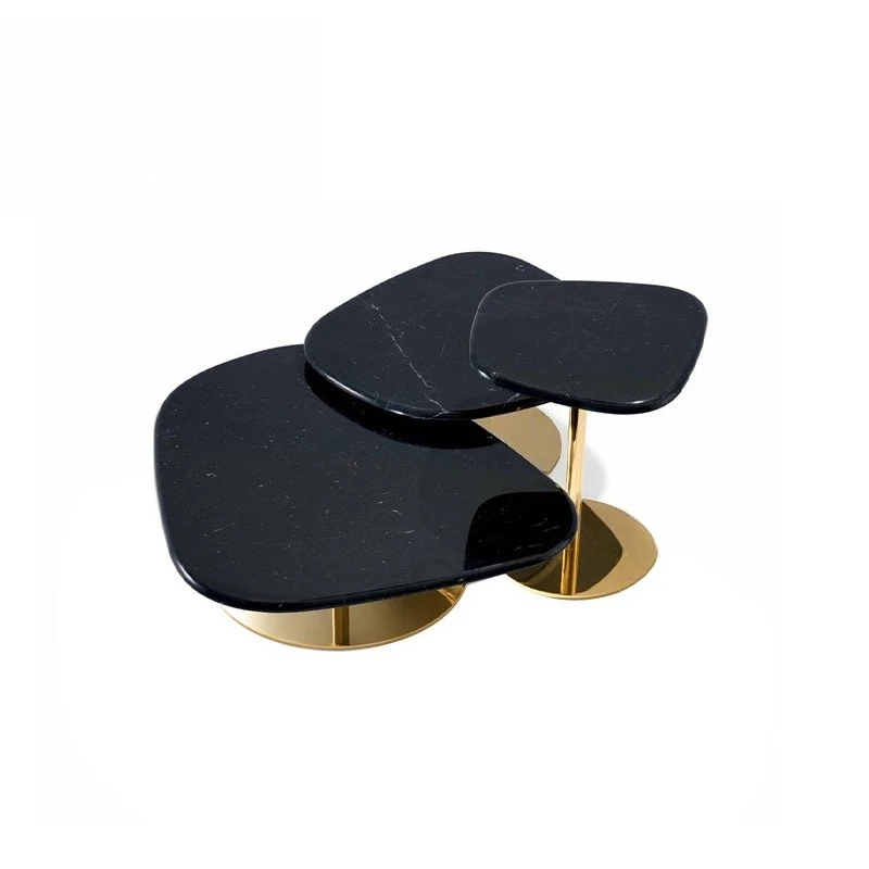 

Italian design round coffee table modern fiberglass center table living room furniture