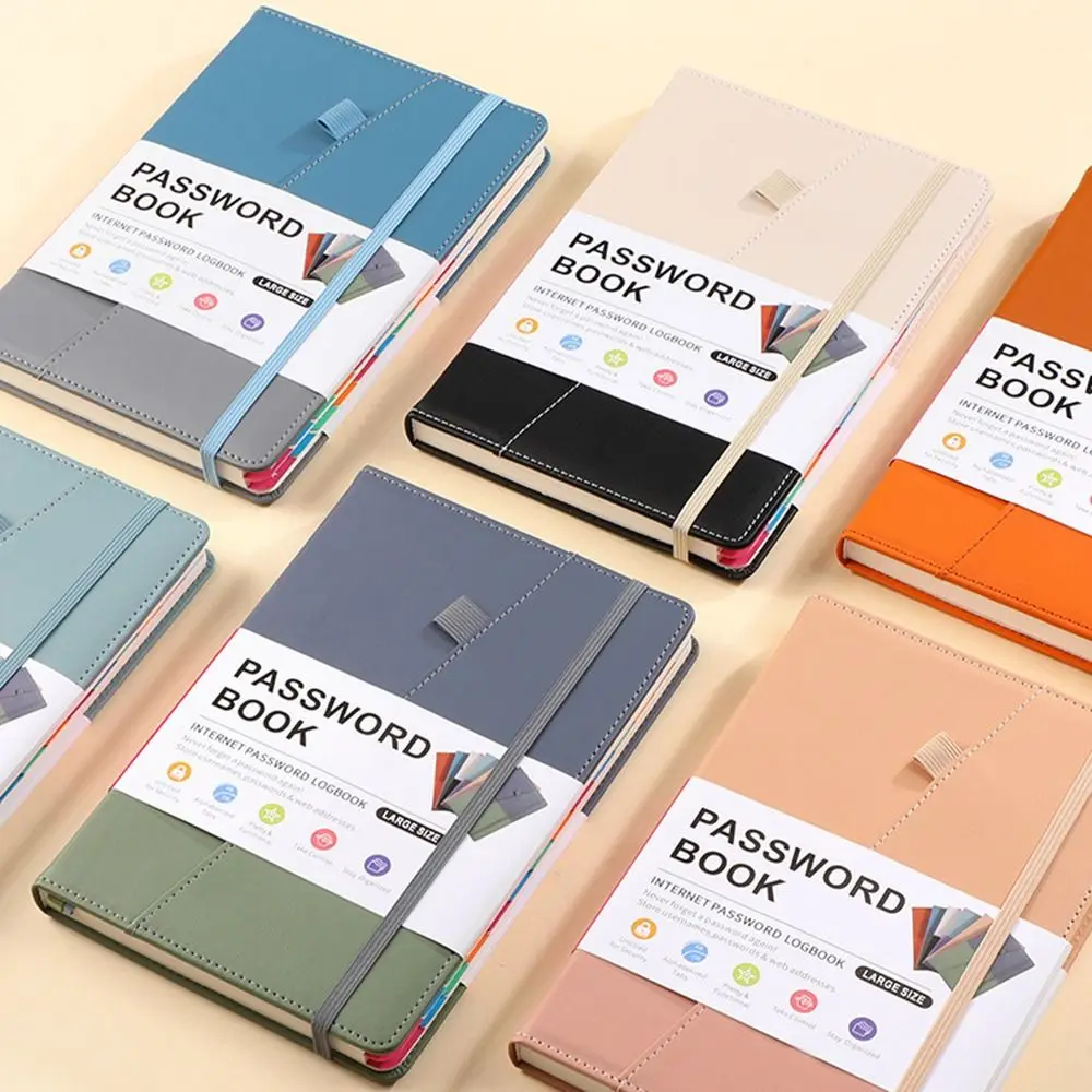 A5 Password Book with Alphabetical Tabs Password Keeper Book Website Address Internet Password Logbook Password Notebook