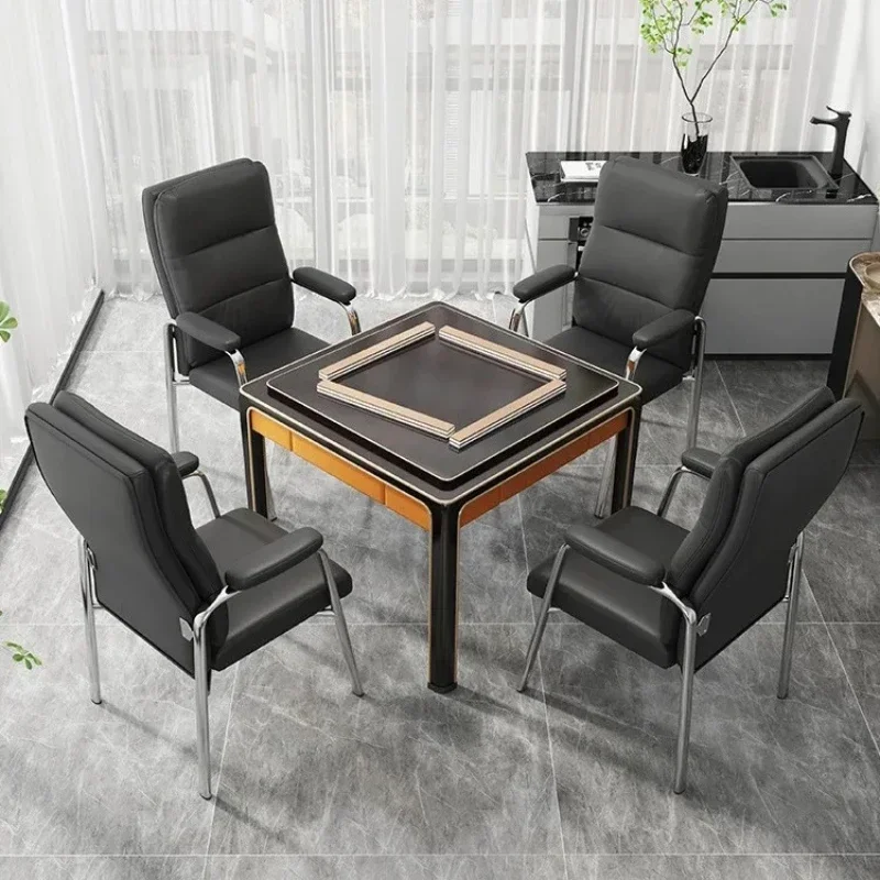 Household GoodsMahjong Chair Chess Room Special Chair Mahjong Machine Seat Home Teahouse Chair Backrest Office Conference Chair