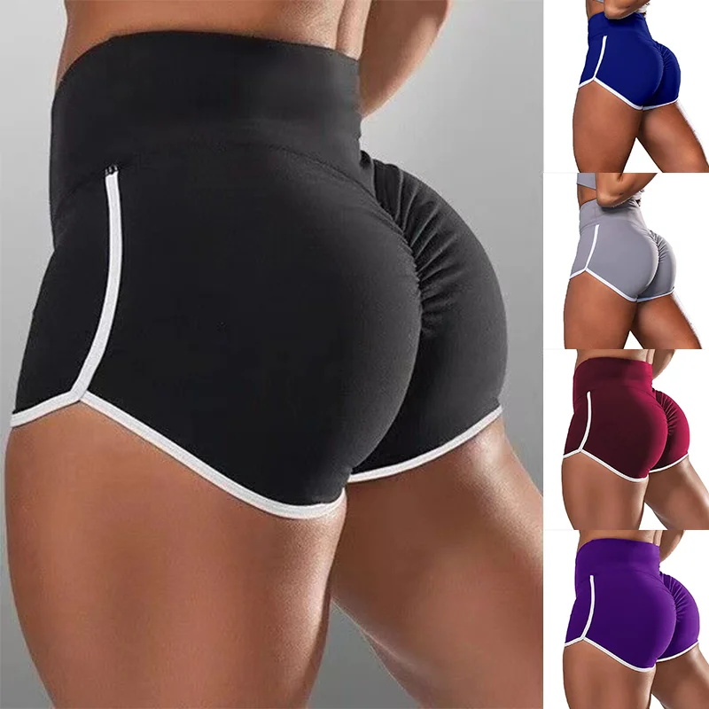 Bragas deportivas para mujer, ropa interior de secado rápido, pantalones cortos ajustados, negro, gris, rojo, L, XL, XXL, Fitness, Yoga