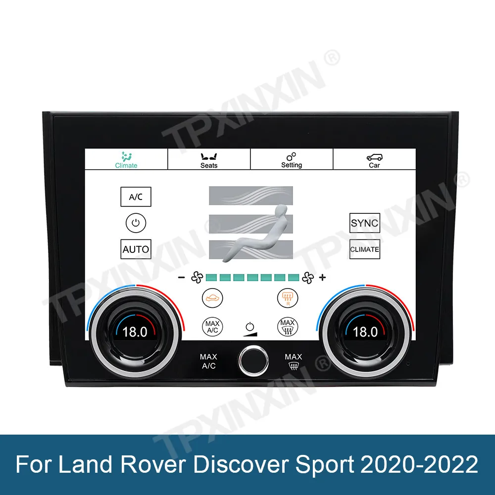 9 inche Car LCD Air Conditioning screen Board Panel AI Voice For Land Rover Discovery Sport 20-22 Conditioner Touch Screen Parts