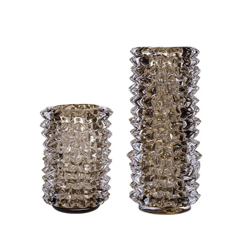 

Modern light luxury glass vase