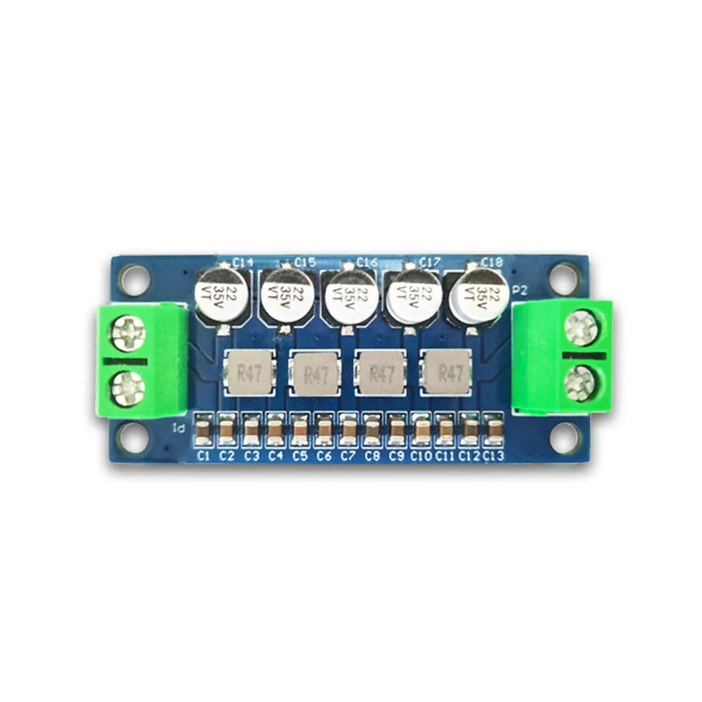 

DC Power Filter Module 0-35V 0-5A Low-pass Filter Voltage Stabilizing Regulator Module Reducing Reduce Ripple Low-Pass Filter