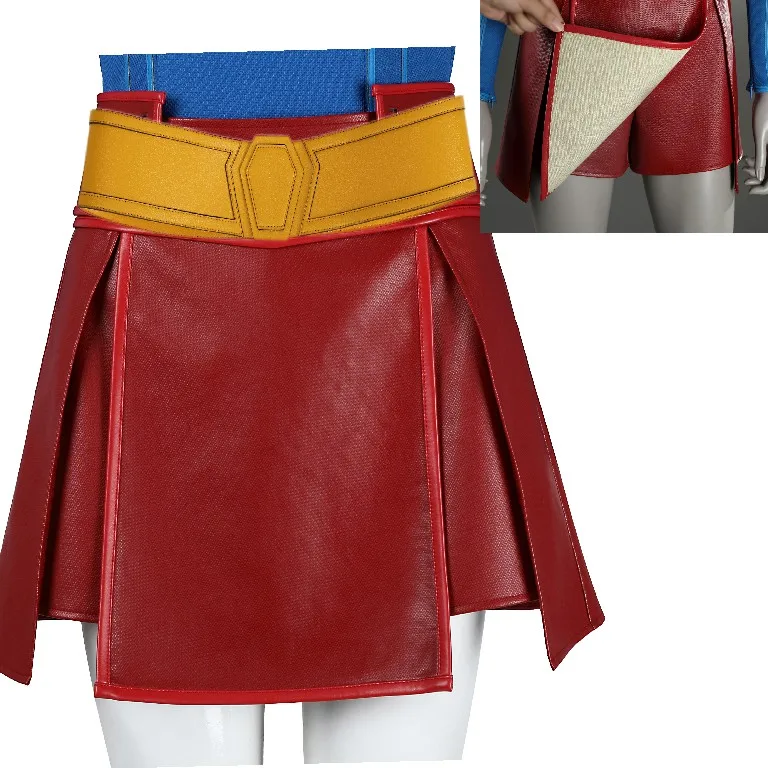 Super Cosplay Kostuum Vrouw Meisjes Vermomming Rok Riem Halloween Carnaval Feestkleding