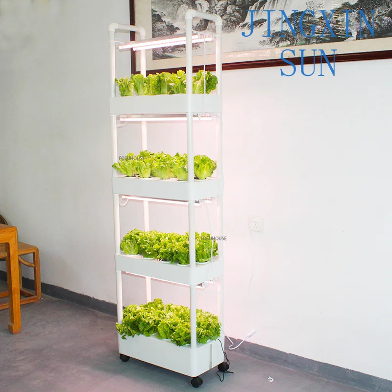Family Hydroponic Vertical Growing System Smart Home Indoor Planter Growing Box Soilless Planting Machine for Vegetables Fruits