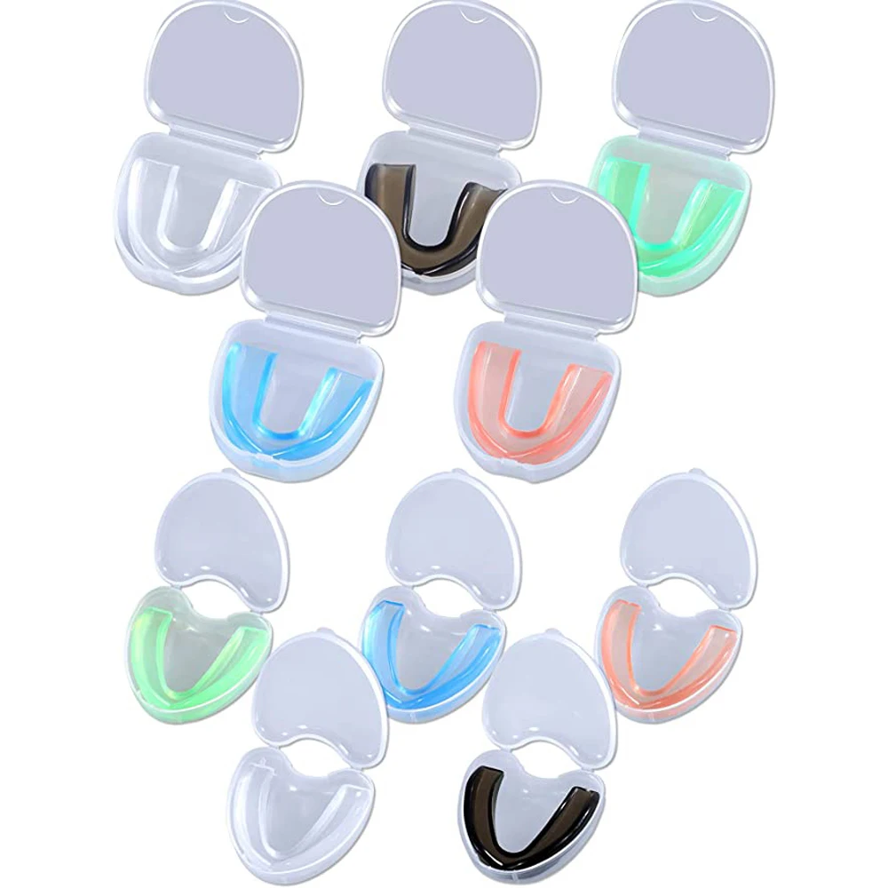 Rugby Karate EVA Mouth Trays Football Basketball Teeth Protect Boxing Mouthguard Brace Mouth Guard Tooth Brace Protection